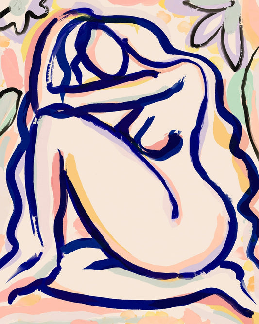 Blue Line Figure No1