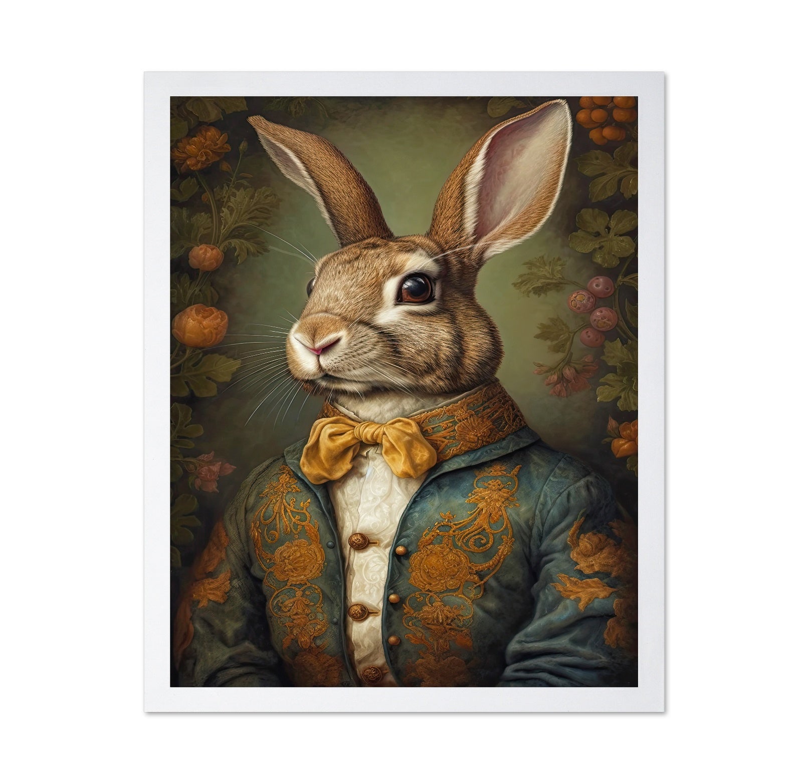 Noble Rabbit Portrait