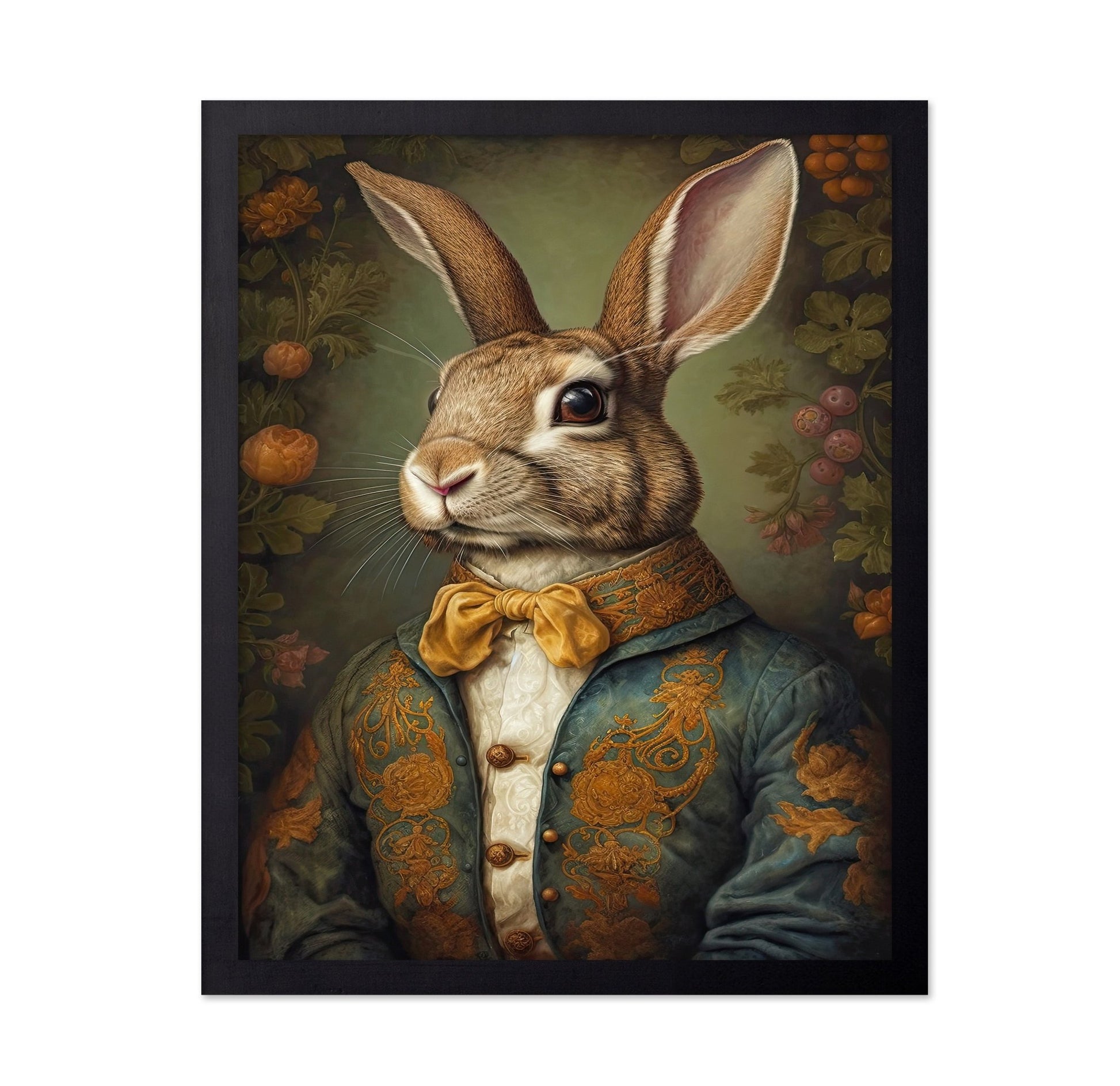 Noble Rabbit Portrait