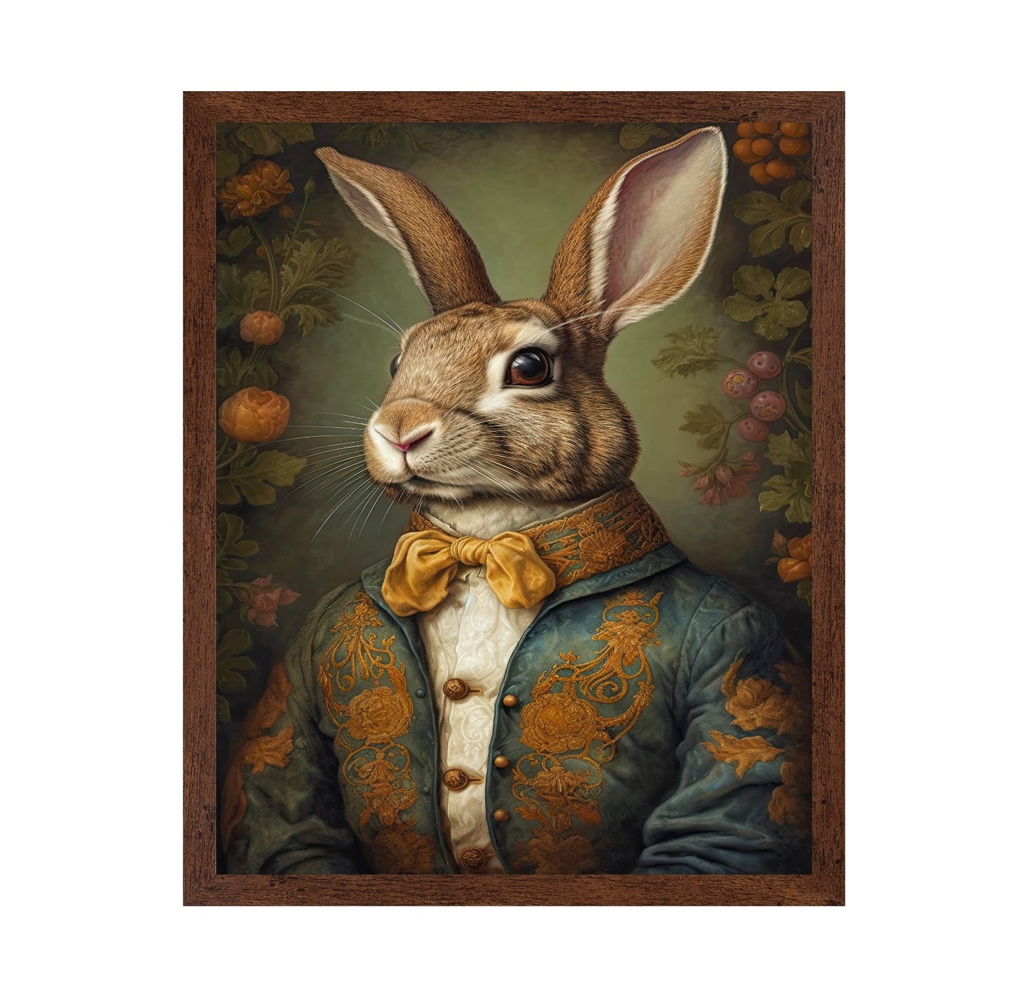 Noble Rabbit Portrait