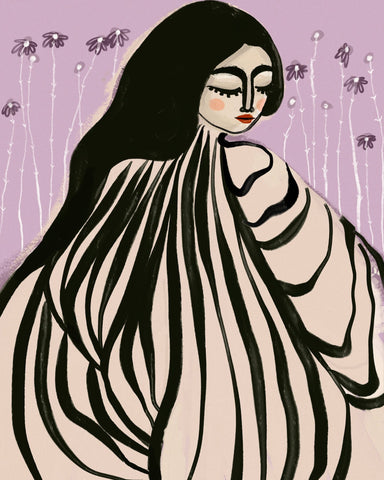 Flowing Hair Muse