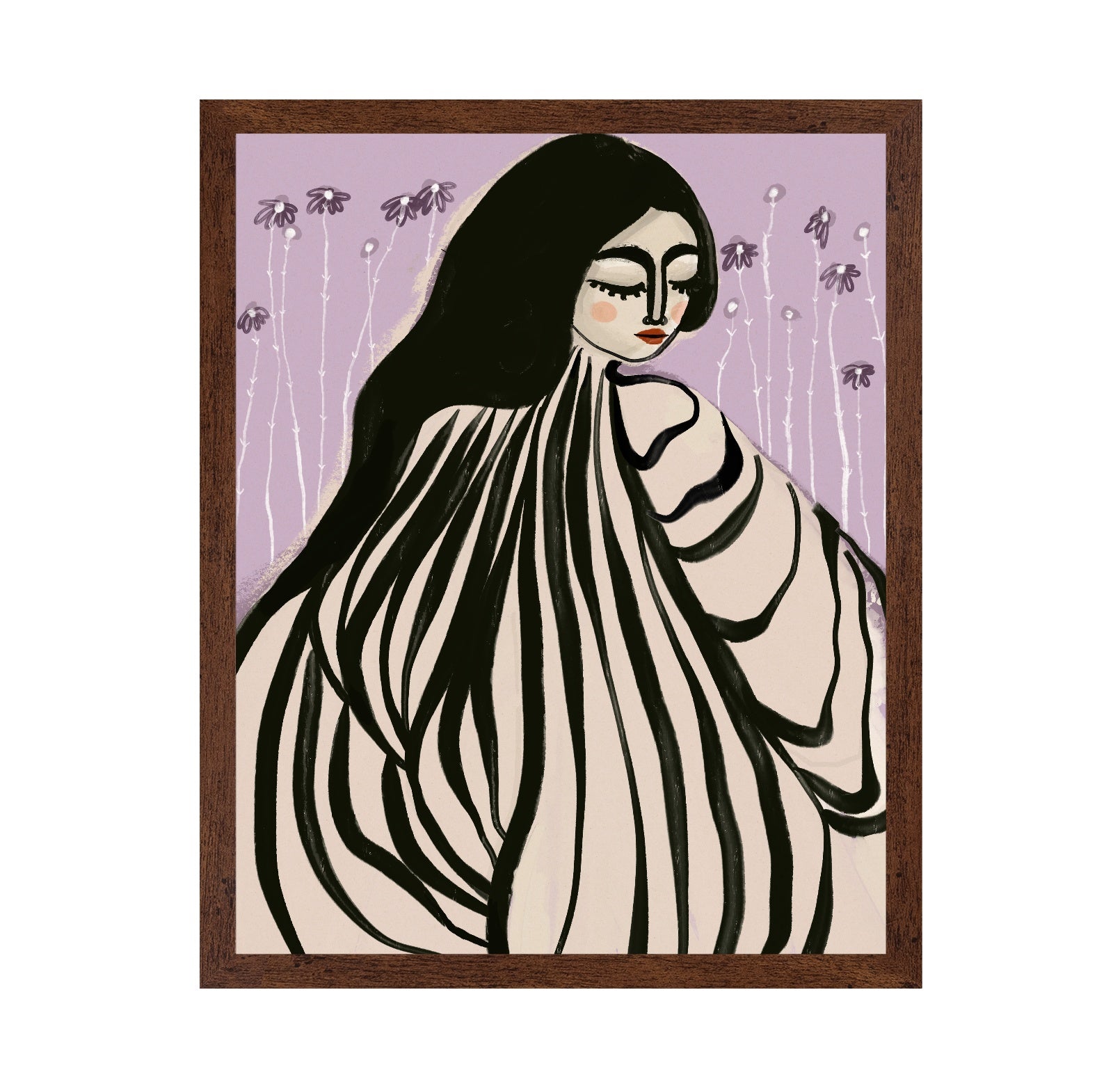 Flowing Hair Muse
