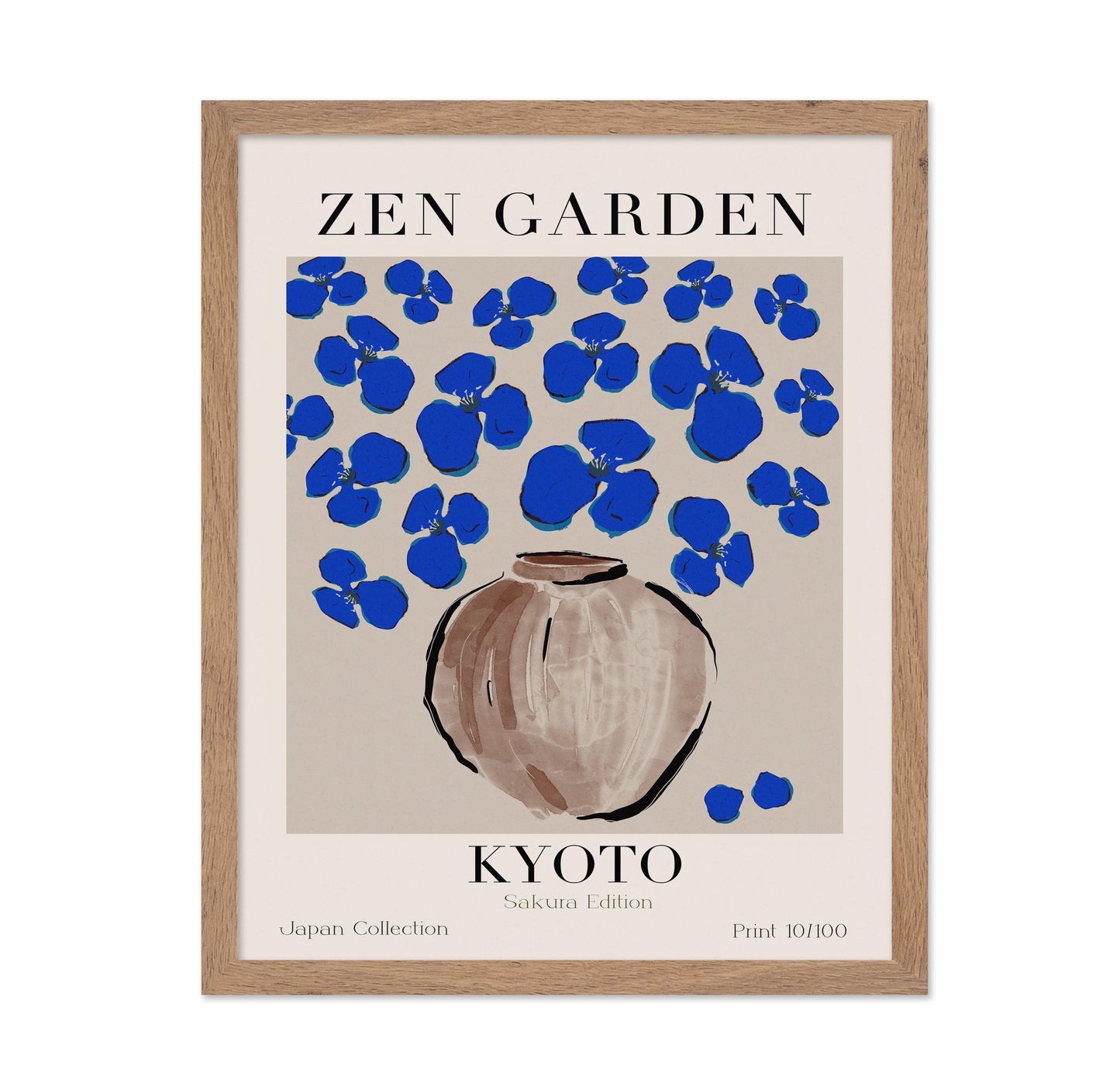 Blue Blossom Vase
