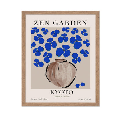Blue Blossom Vase
