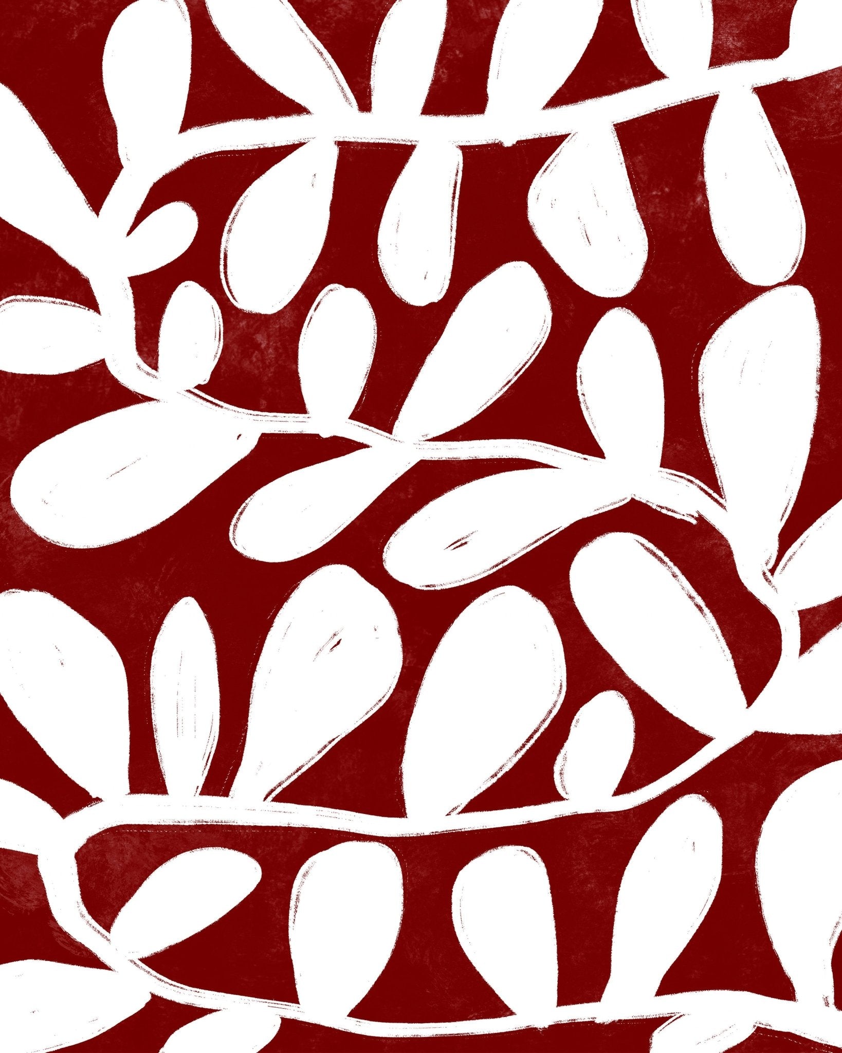 Red Leaf Pattern