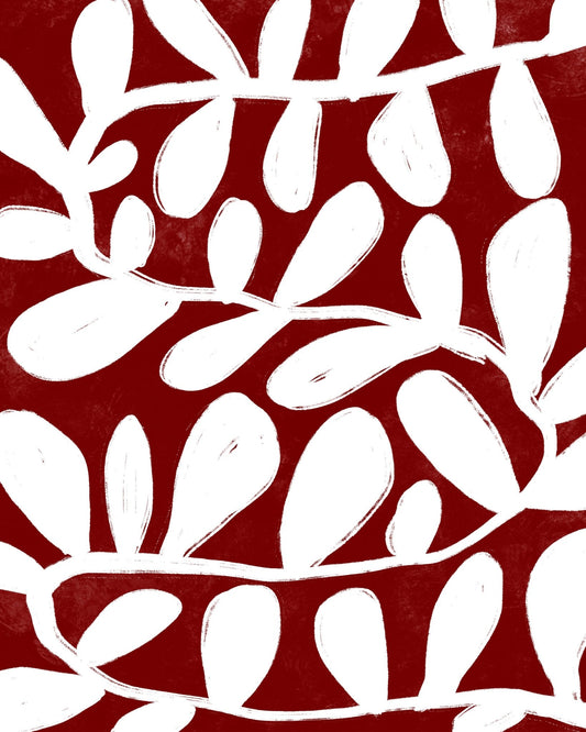 Red Leaf Pattern