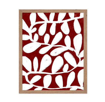 Red Leaf Pattern