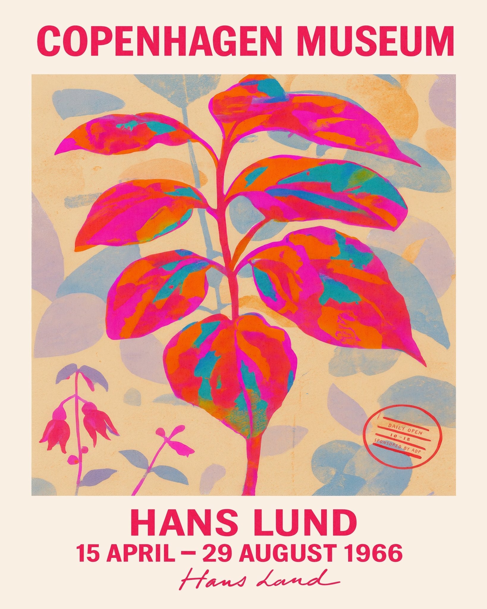 Color Leaf Poster