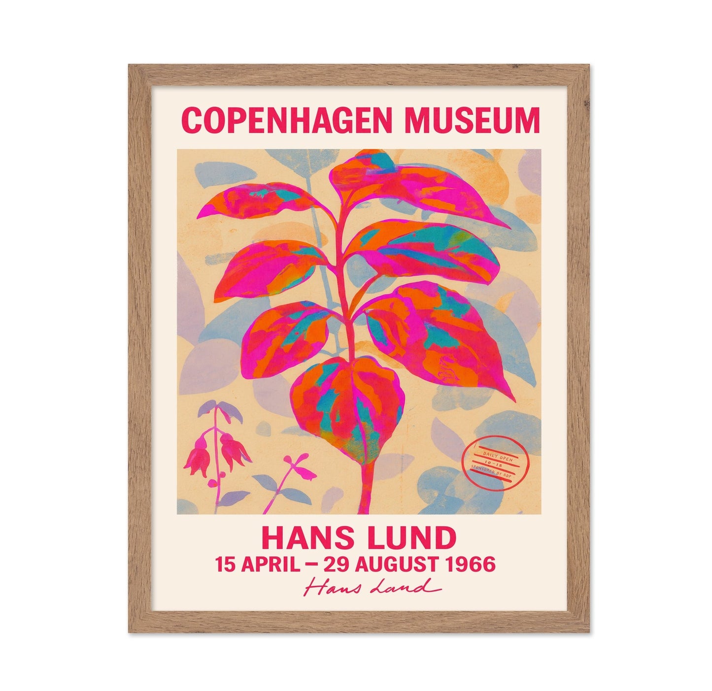 Color Leaf Poster
