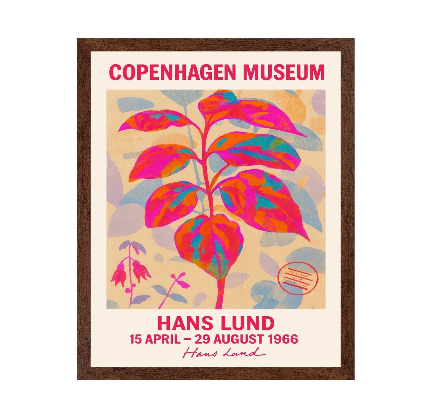 Color Leaf Poster