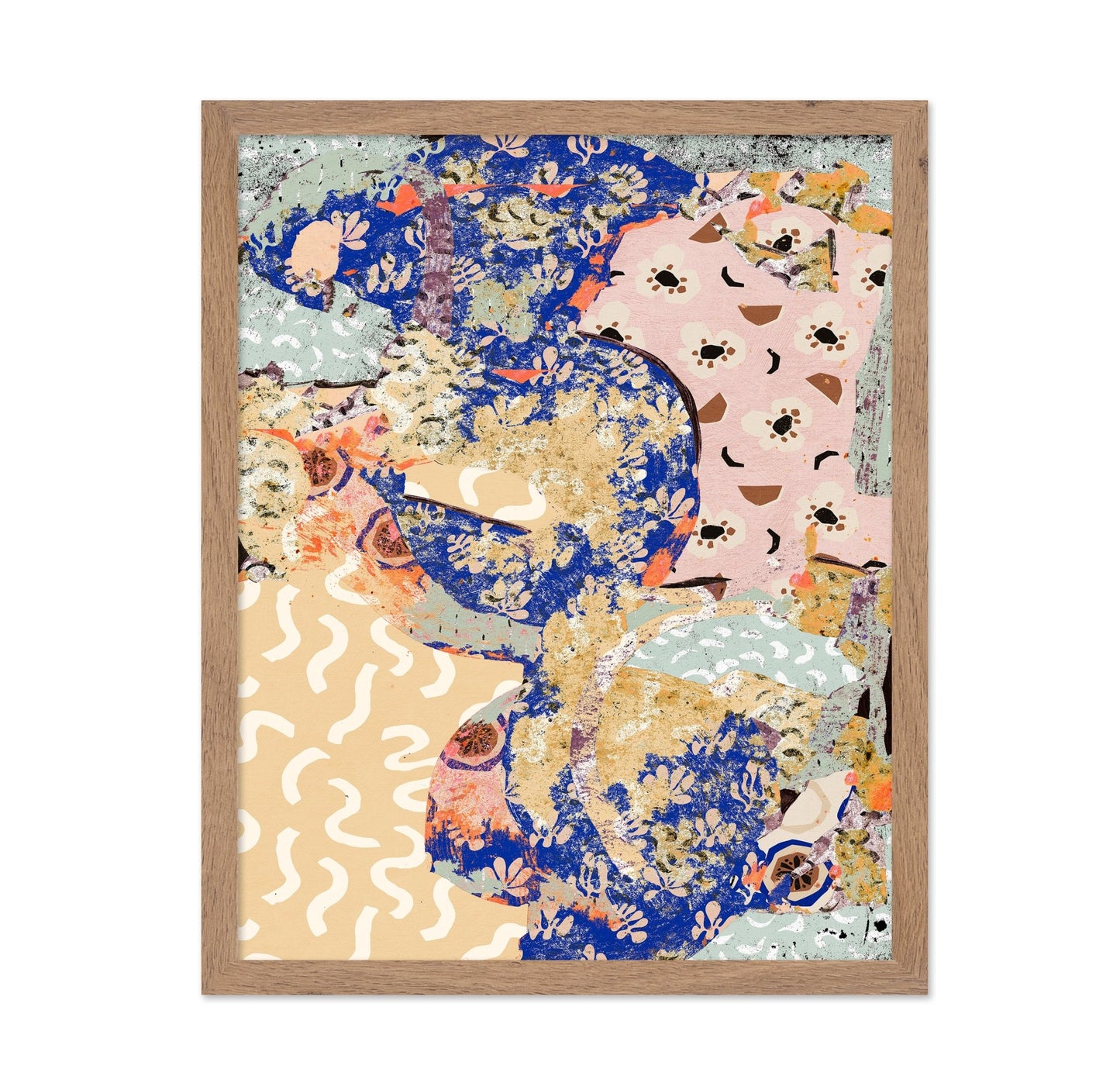 Textured Figure Collage