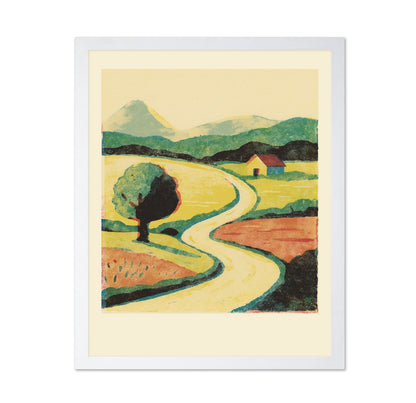 Winding Country Path