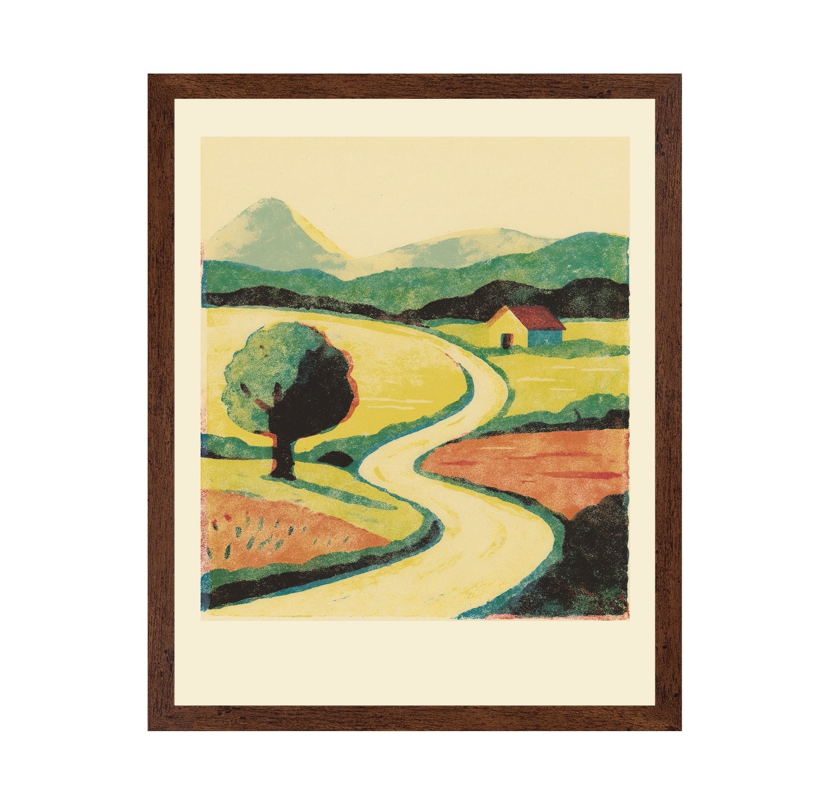 Winding Country Path