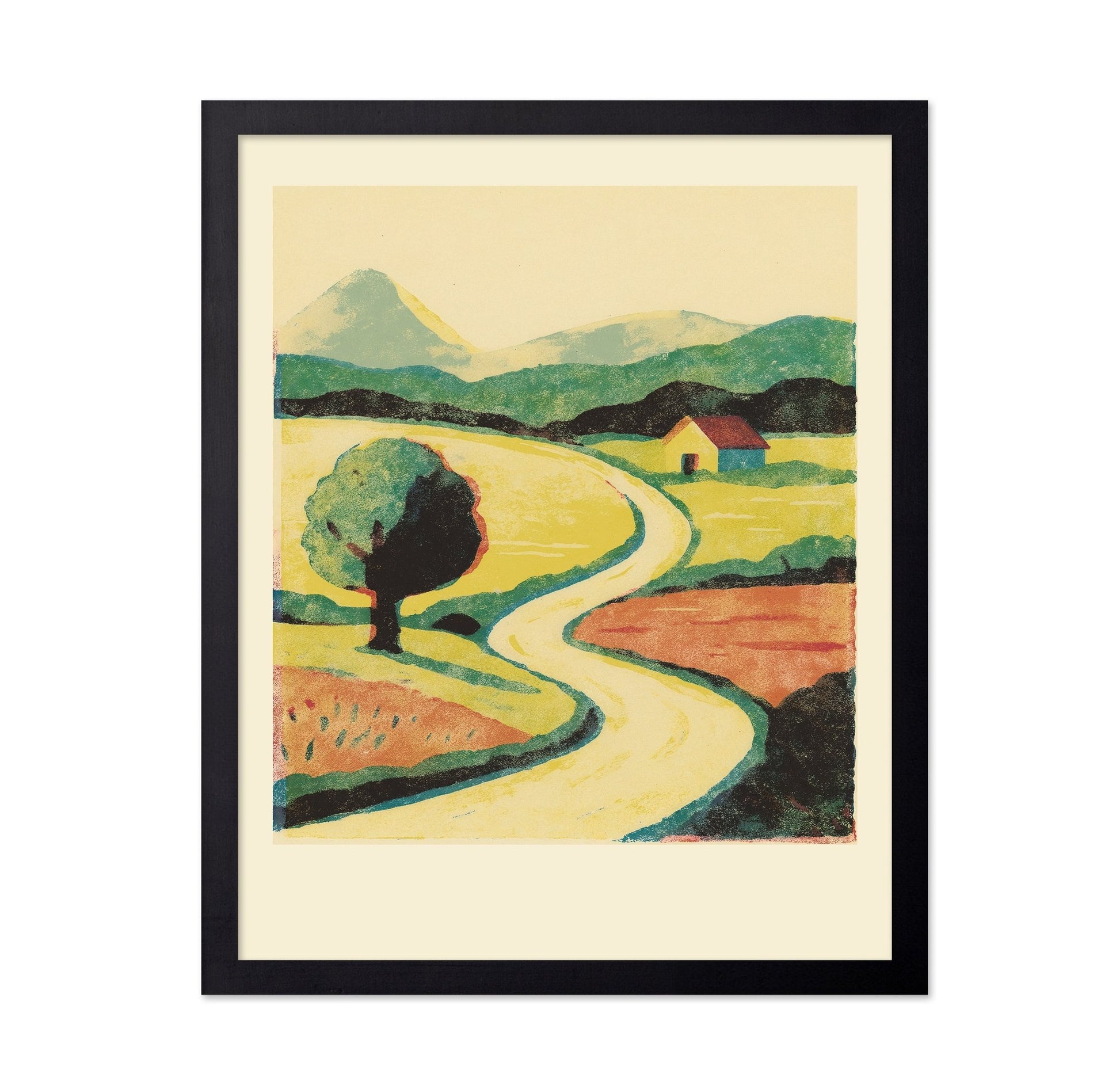 Winding Country Path