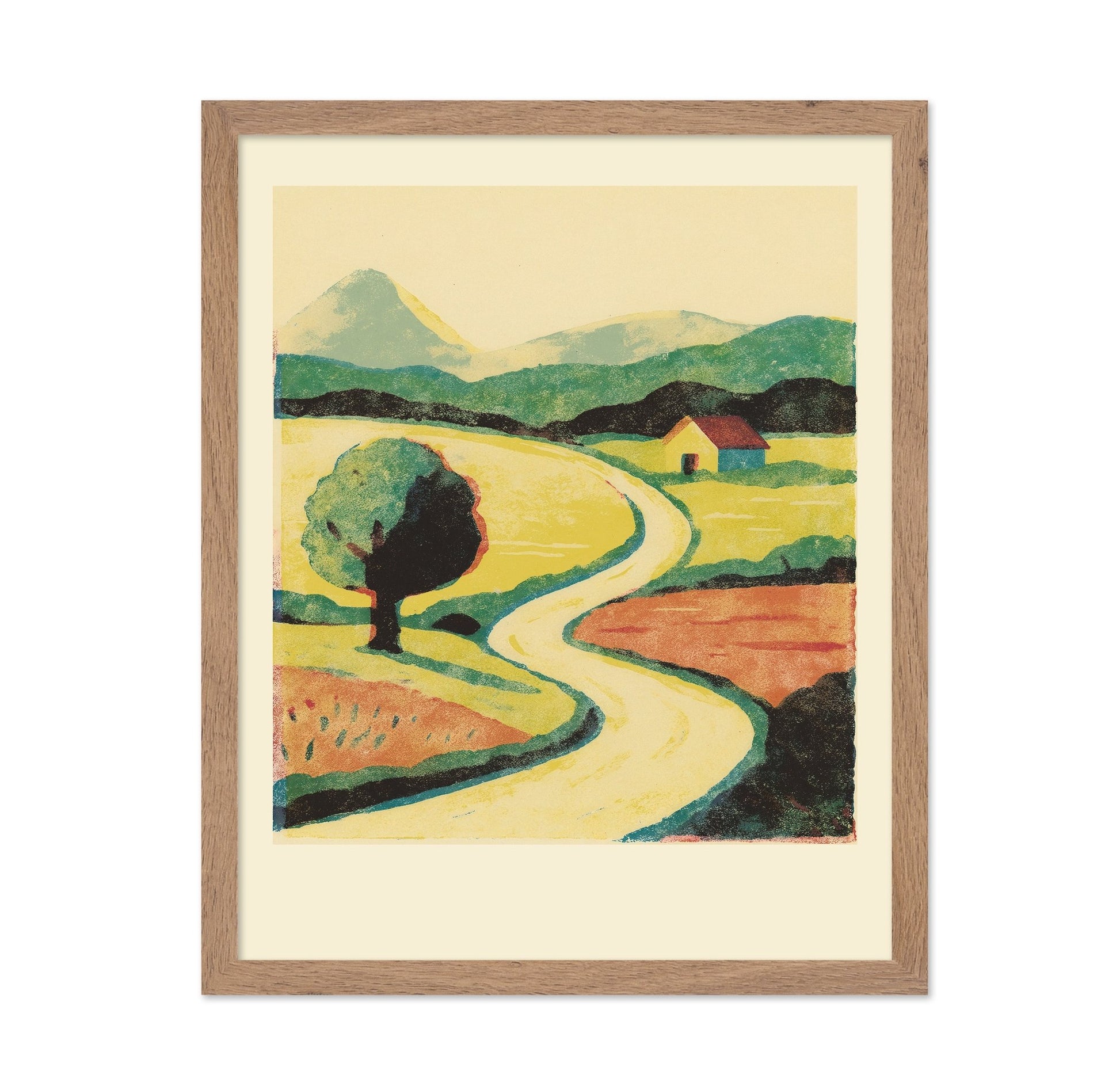 Winding Country Path