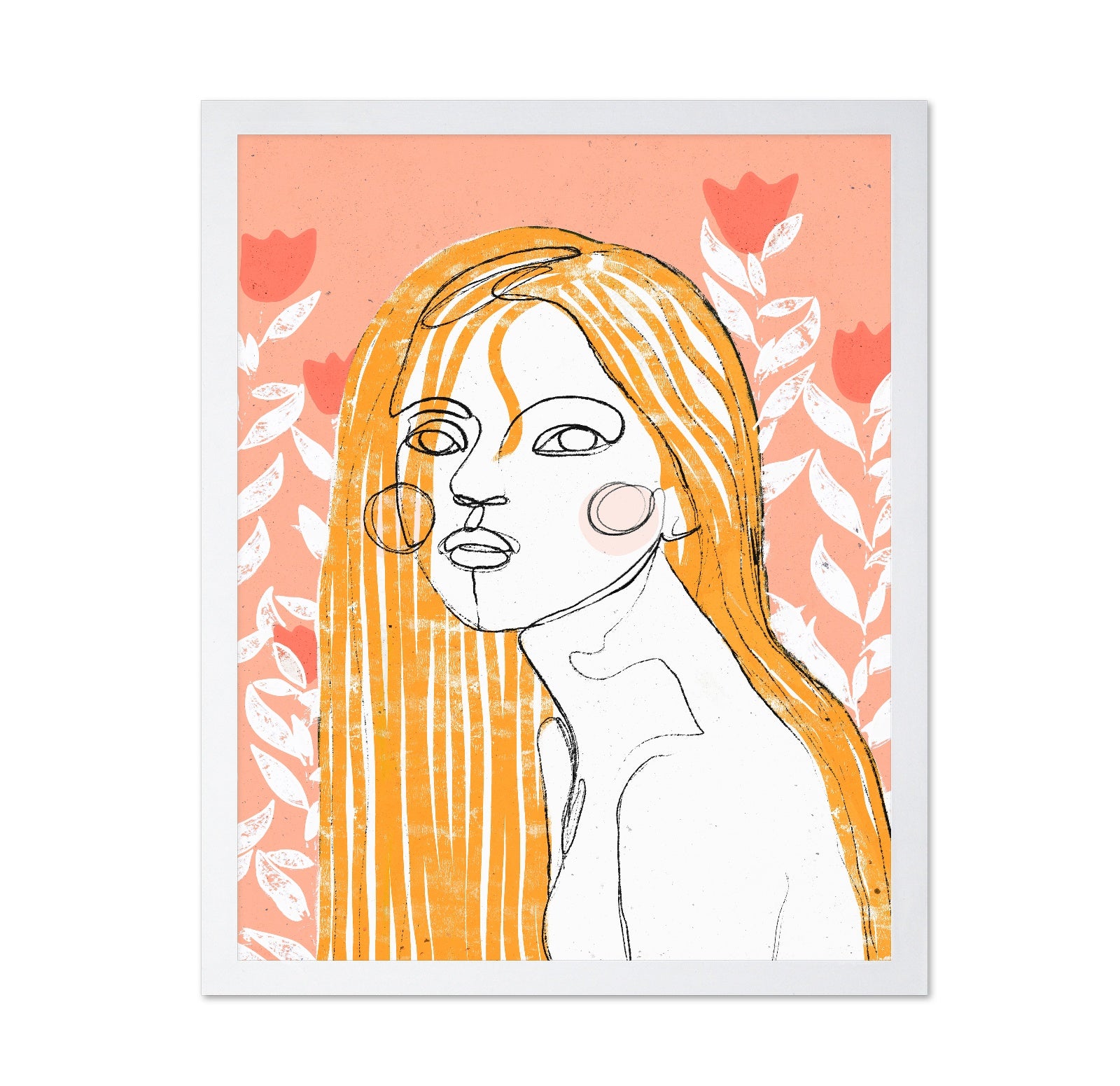 Golden Hair Portrait No2