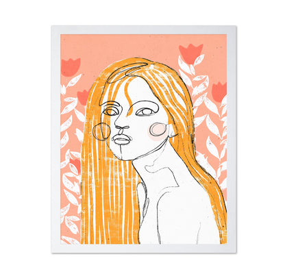 Golden Hair Portrait No2