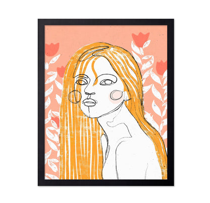Golden Hair Portrait No2