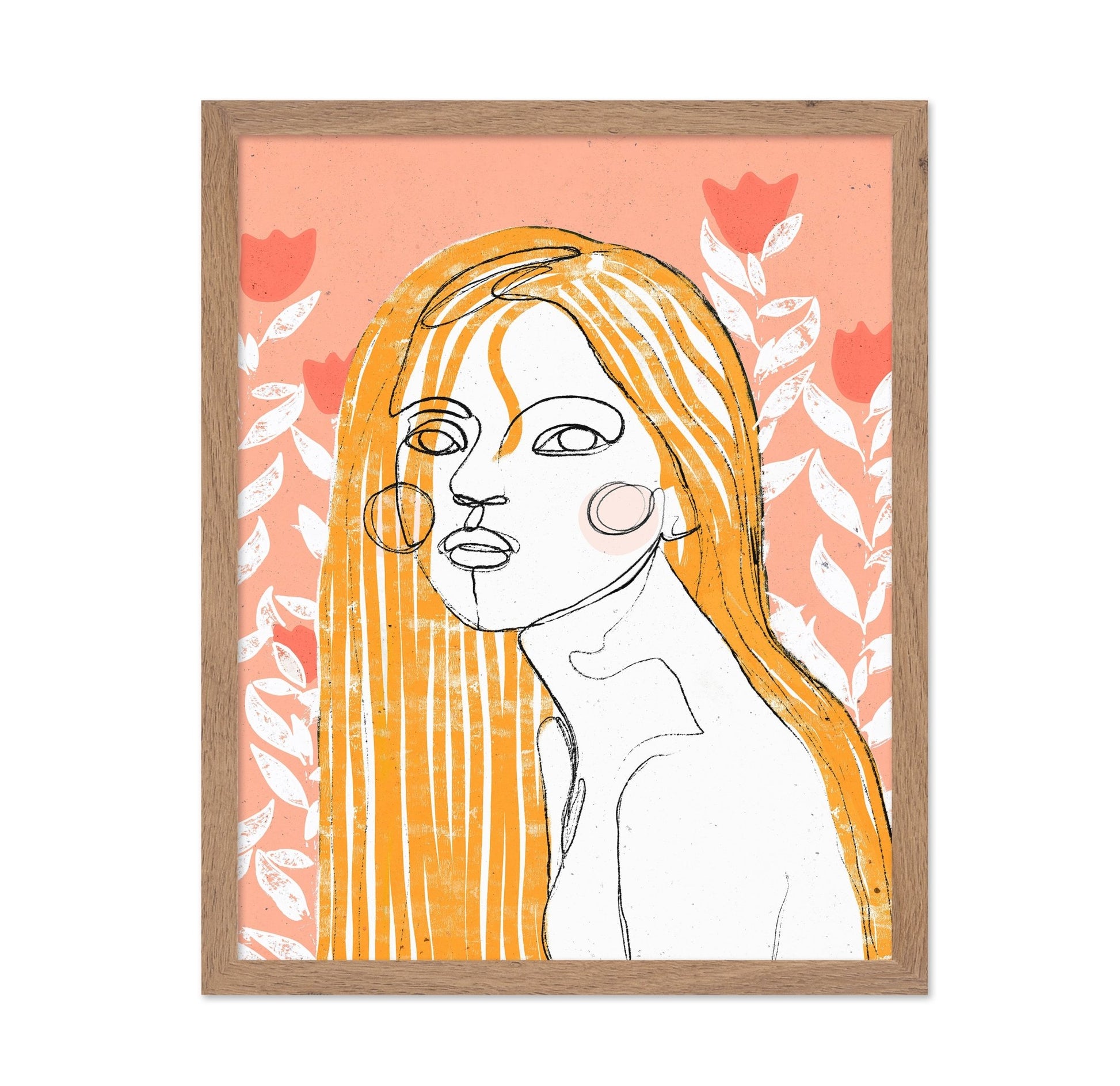 Golden Hair Portrait No2