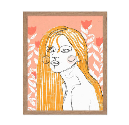 Golden Hair Portrait No2