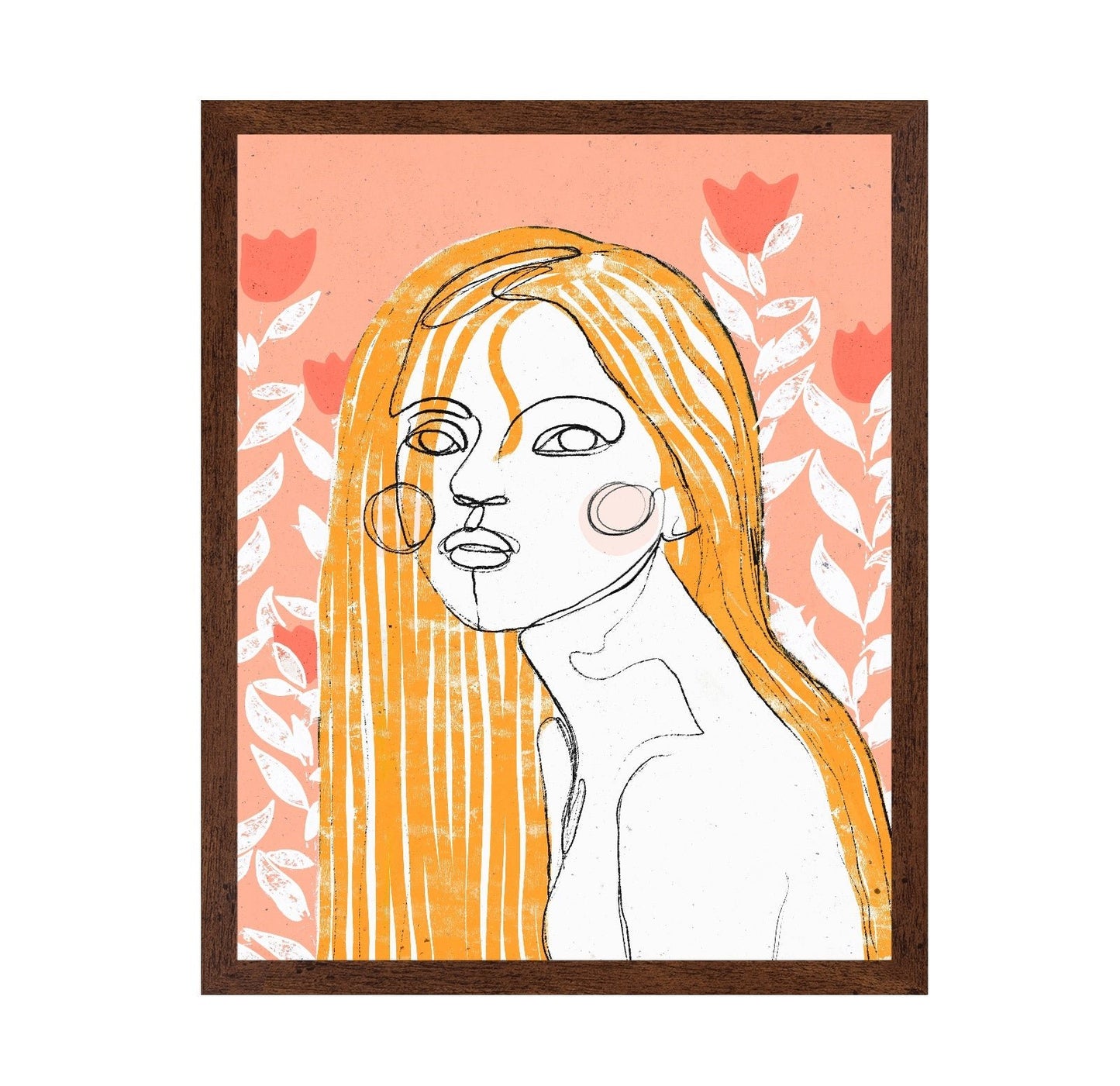Golden Hair Portrait No2
