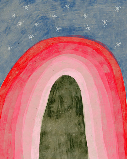 Abstract Rainbow Arch