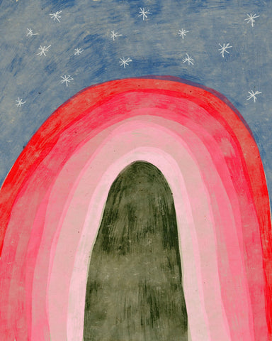 Abstract Rainbow Arch