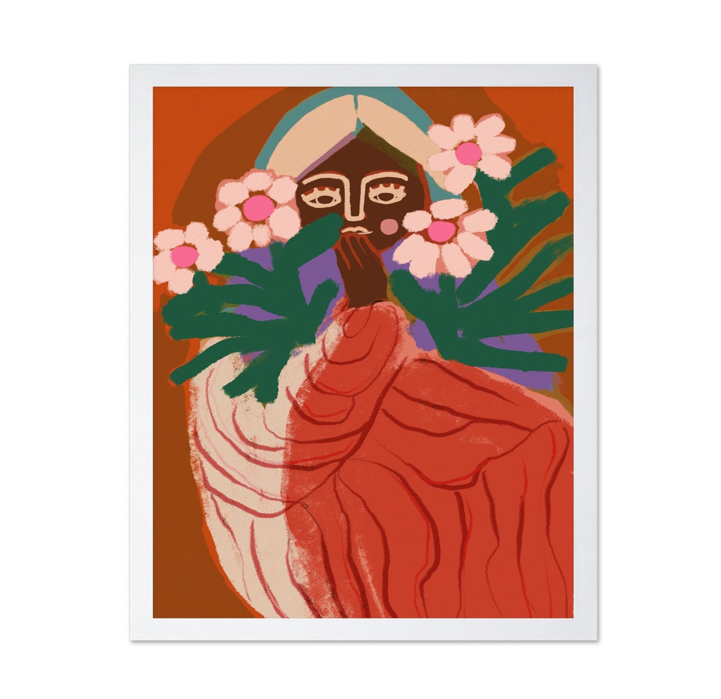 Floral Portrait Muse No2