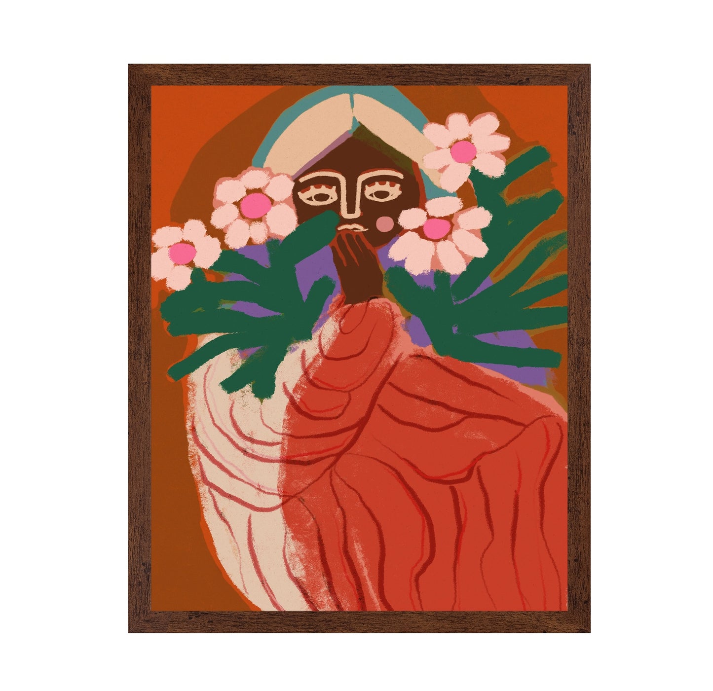 Floral Portrait Muse No2