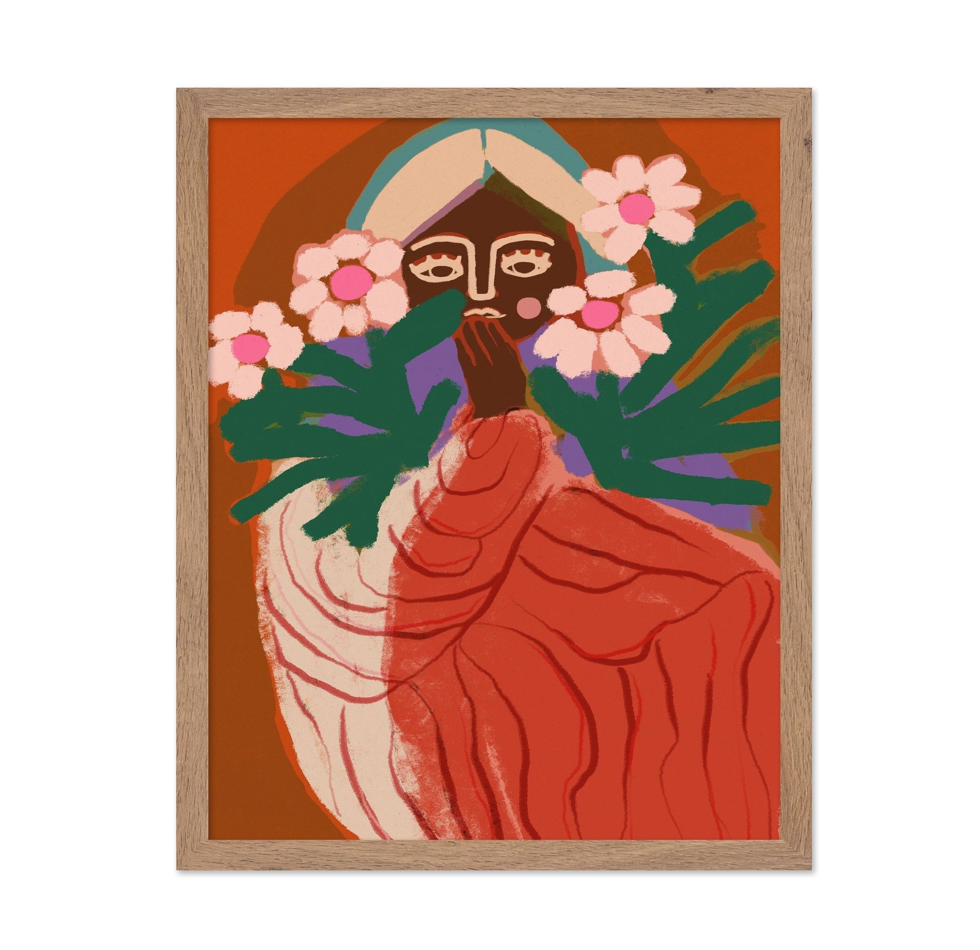 Floral Portrait Muse No2