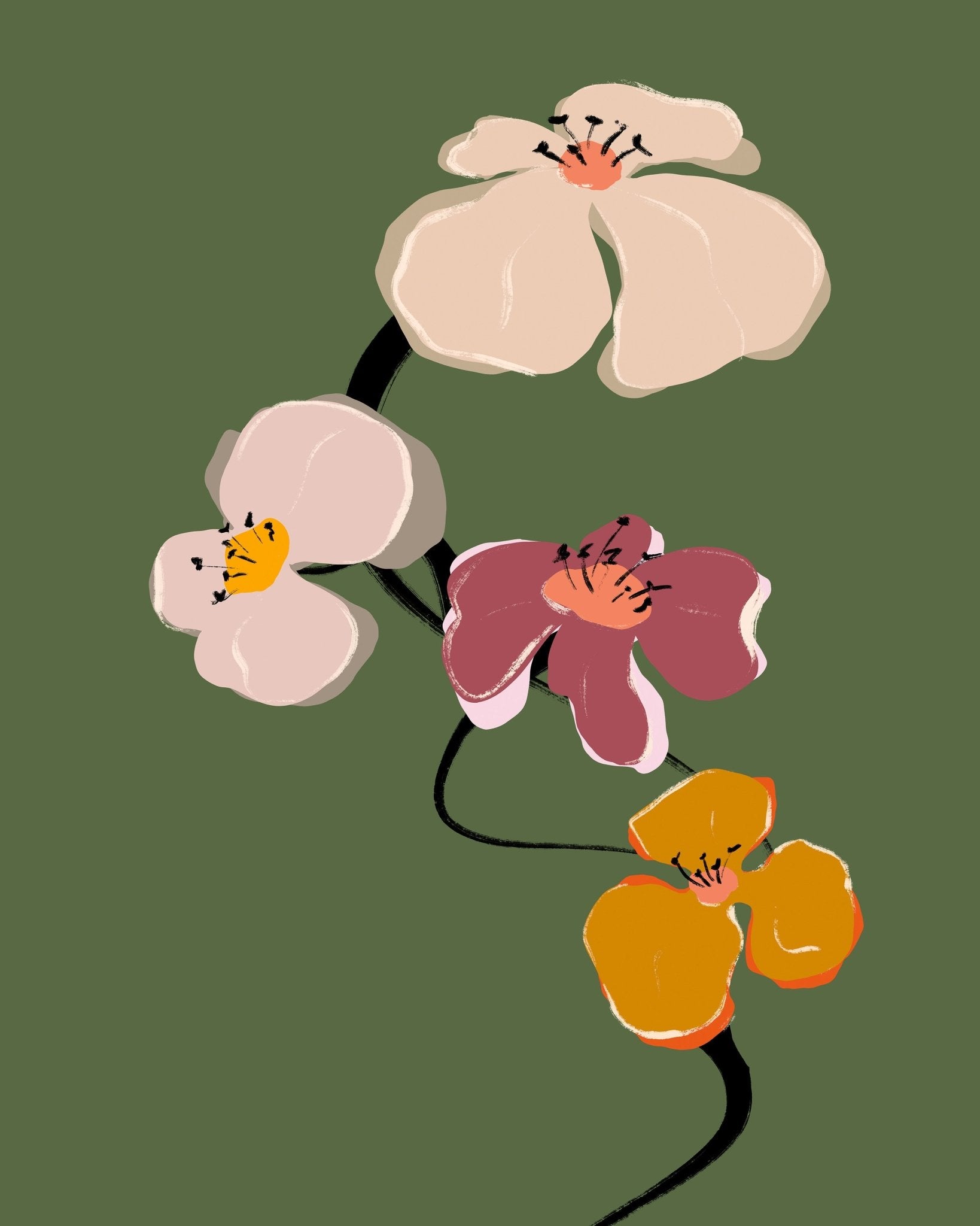 Wild Floral Branch