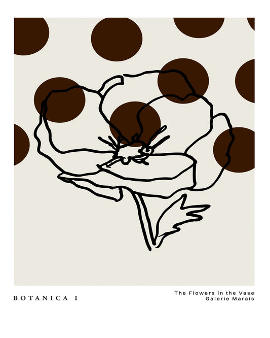 Botanical Line Bloom