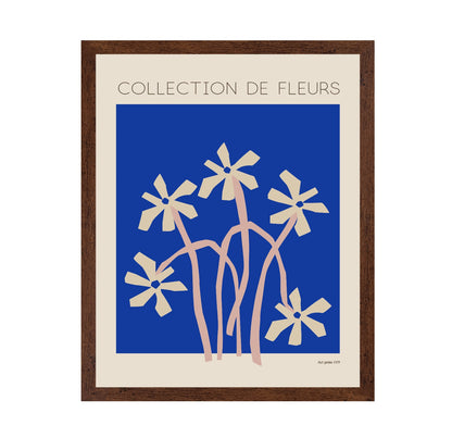 Blue Floral Minimal