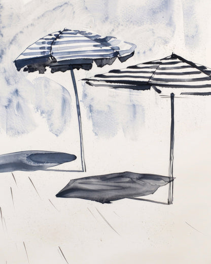 Coastal Umbrella Sketch