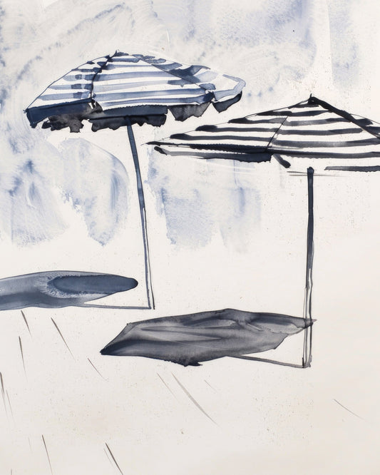Coastal Umbrella Sketch
