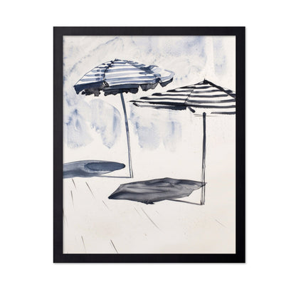 Coastal Umbrella Sketch