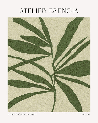 Botanical Leaf Study No1