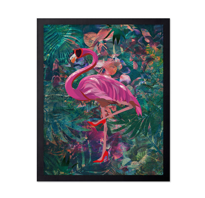 Flamingo In Heels
