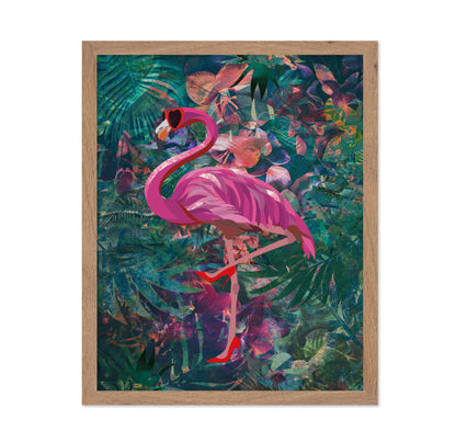 Flamingo In Heels