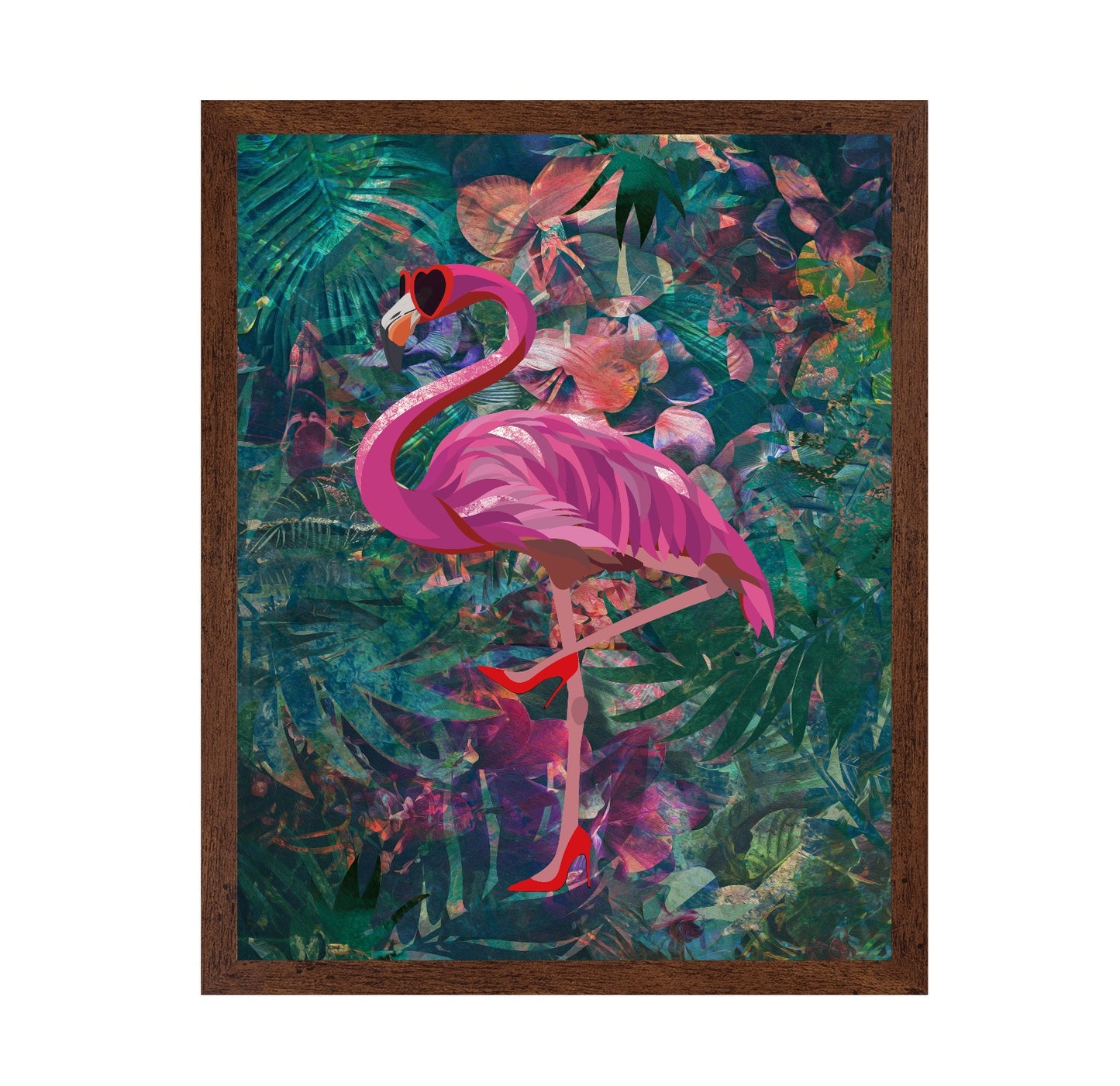 Flamingo In Heels