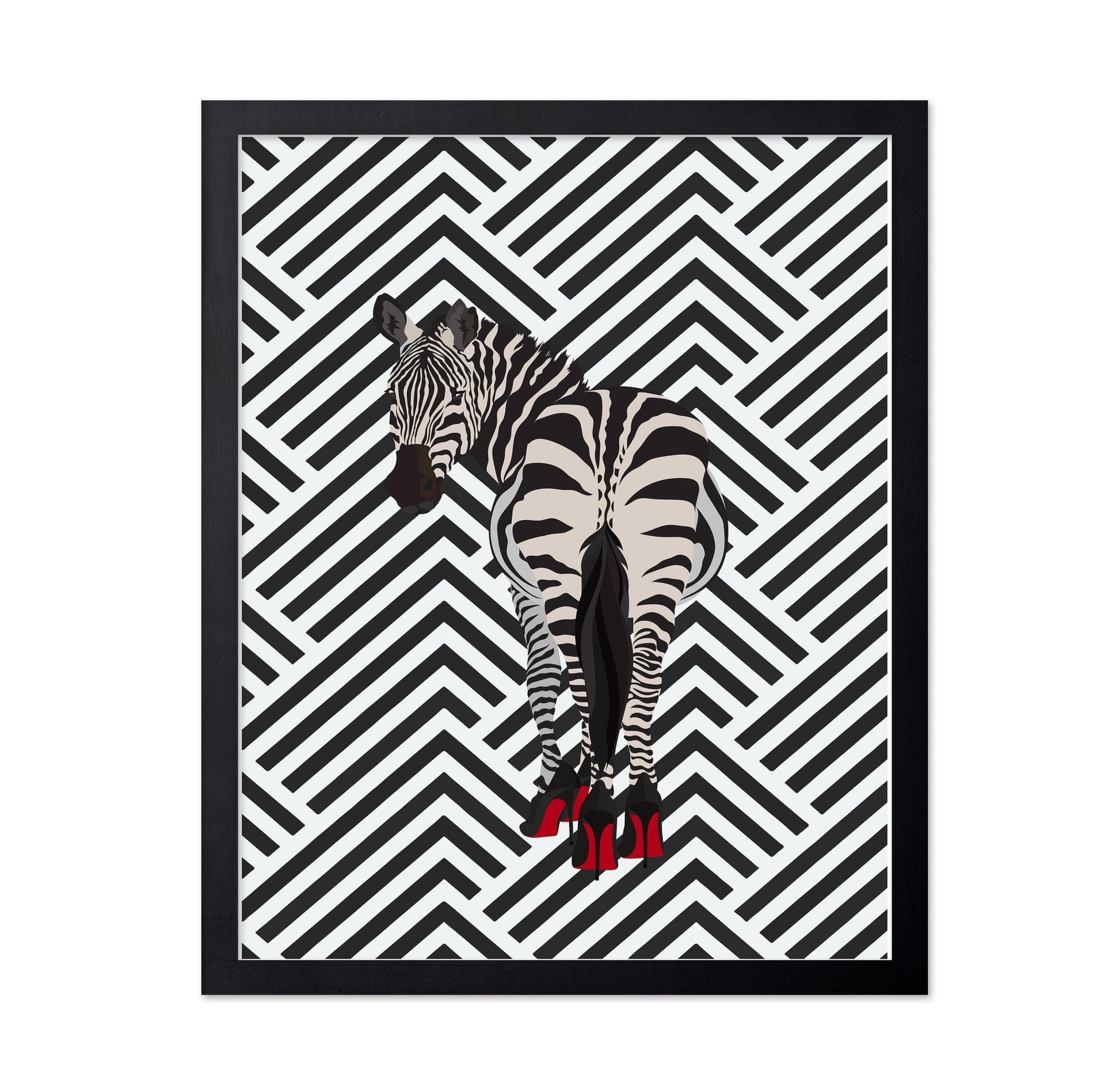 Zebra In Heels