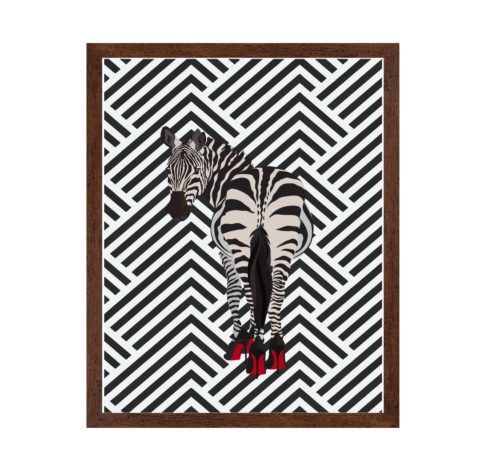 Zebra In Heels