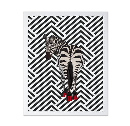 Zebra In Heels