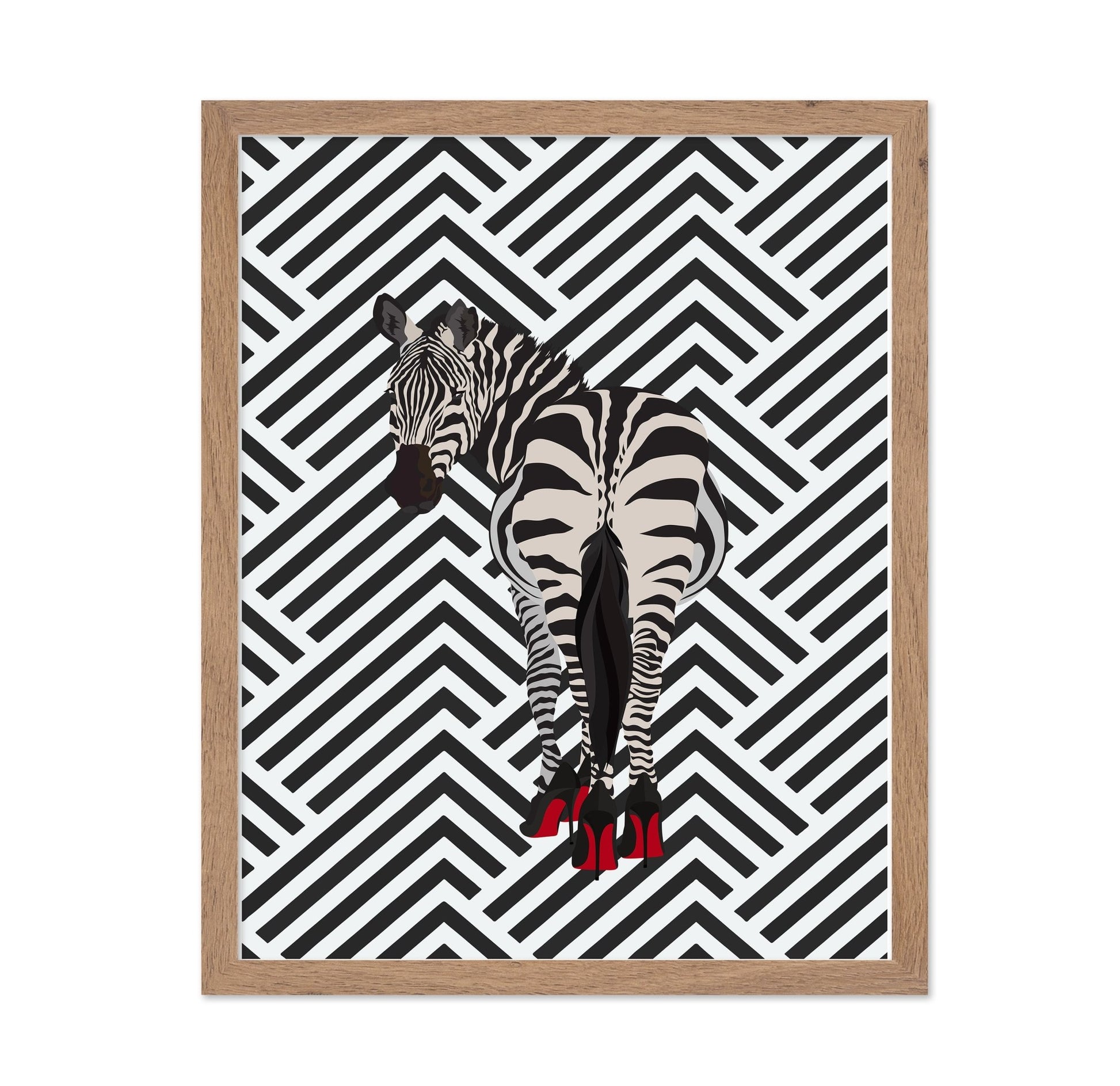 Zebra In Heels