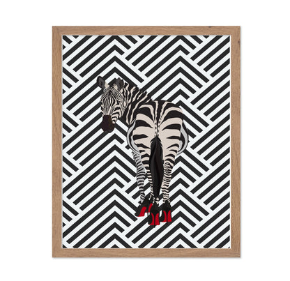 Zebra In Heels