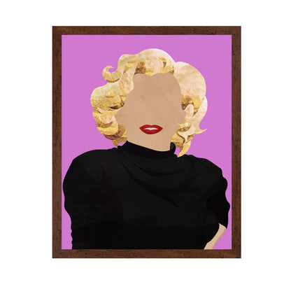 Golden Icon Portrait