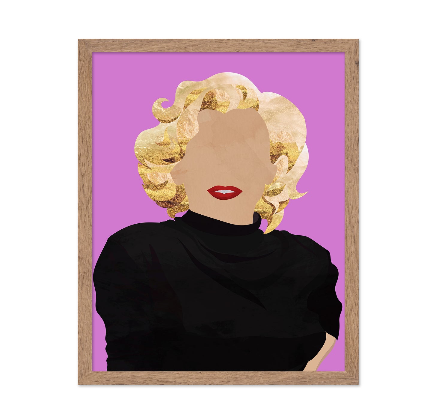 Golden Icon Portrait