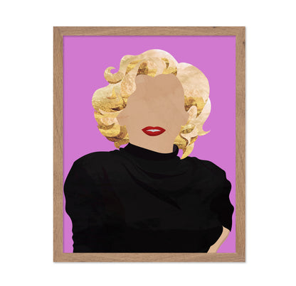 Golden Icon Portrait