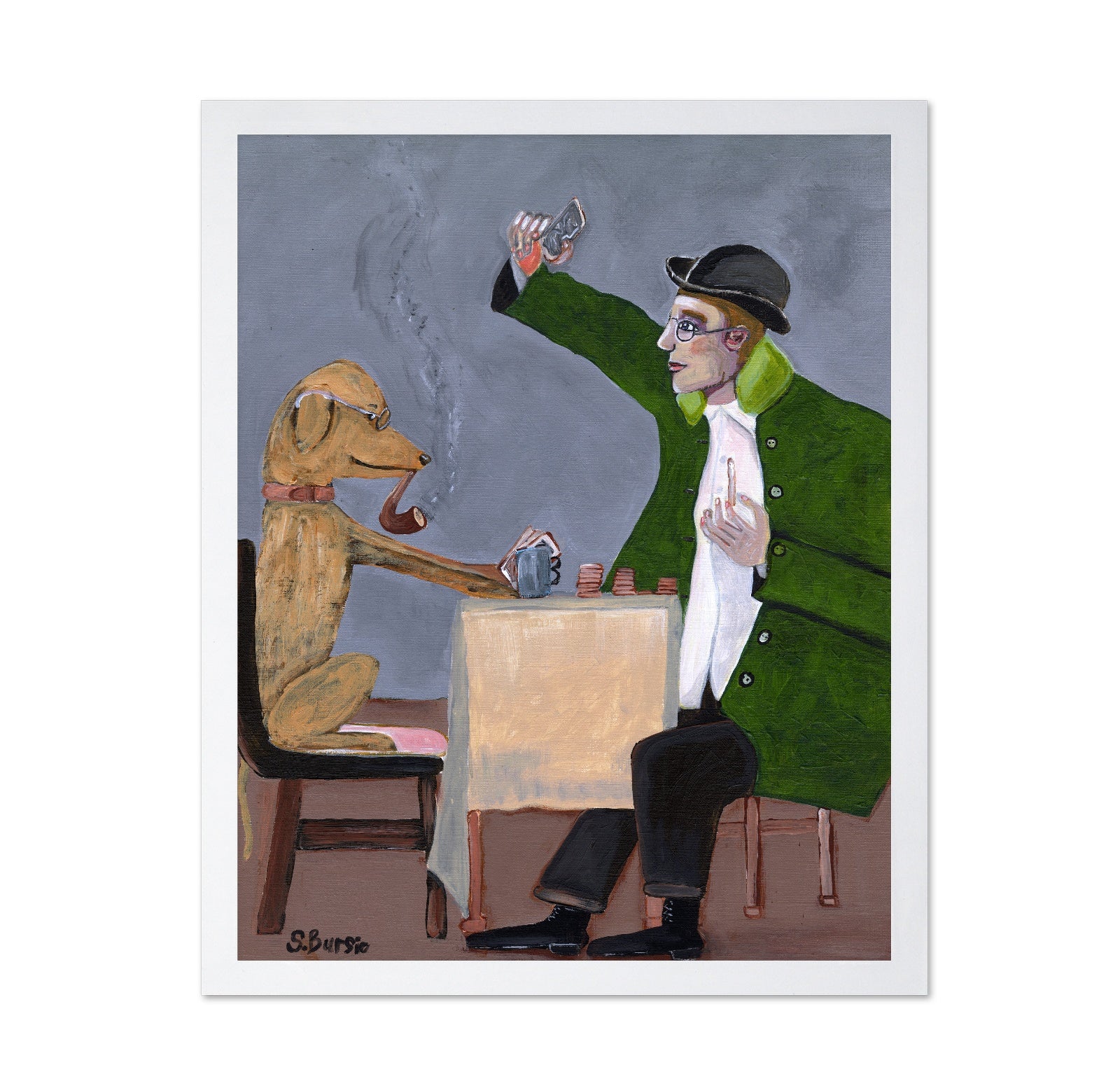 Dog Poker Game