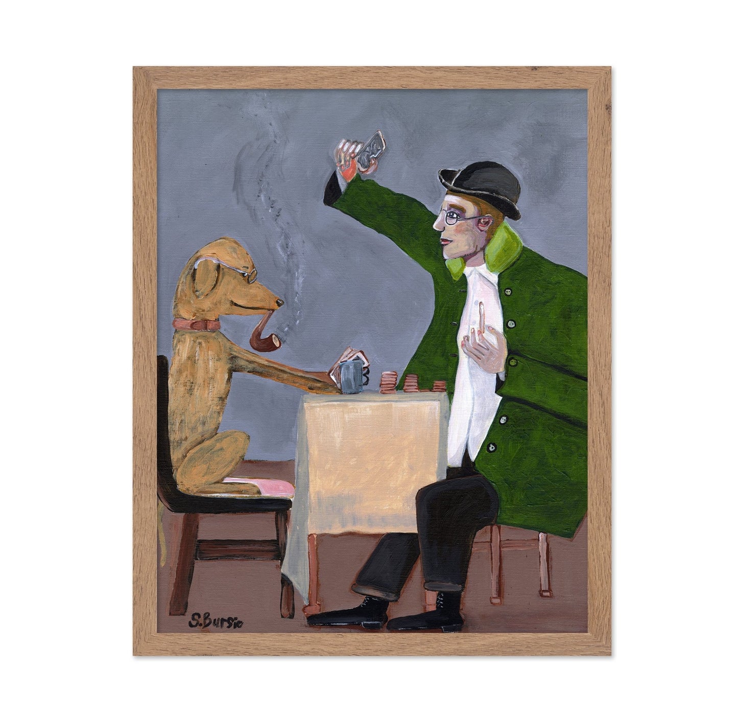 Dog Poker Game